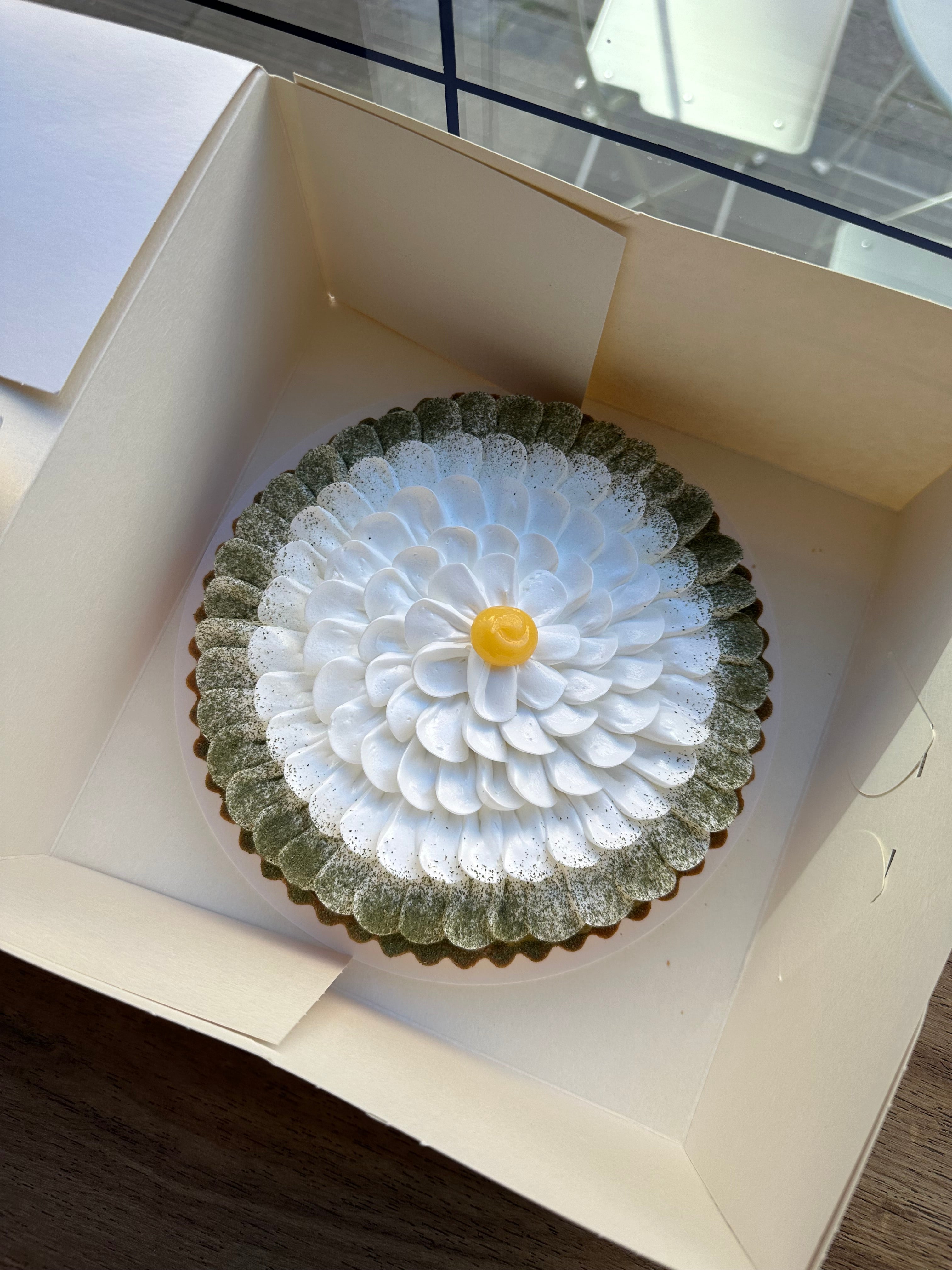 Stor tærte med passionfrugt 20 cm Ø