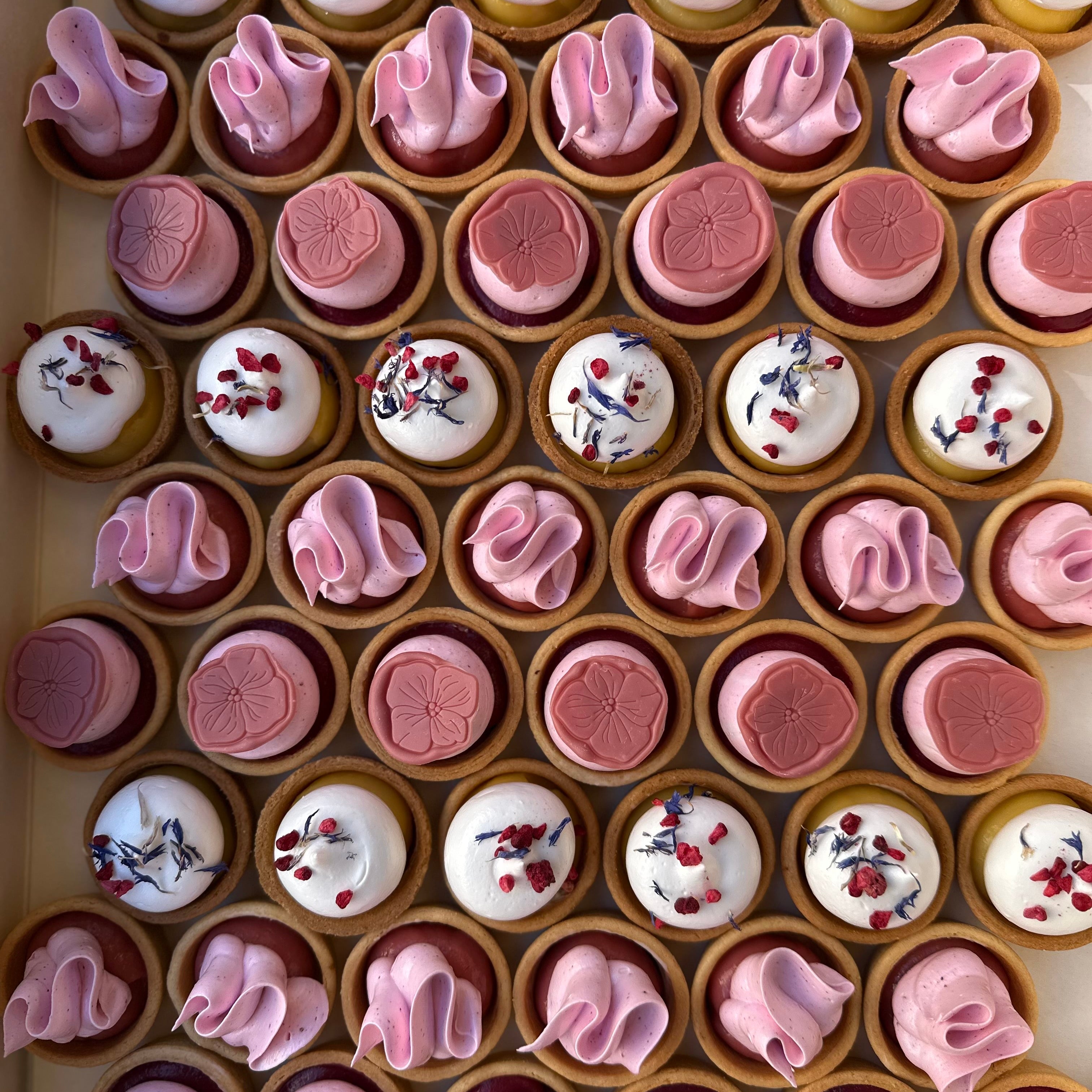 Minitærter - Rød
